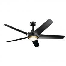  330089SBK - 52 Inch Kapono Fan