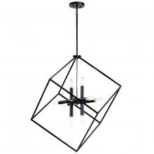  42526BK - Chandelier 8Lt