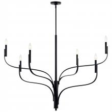  52674BK - Chandelier 6Lt