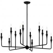  52692BK - Chandelier 12Lt