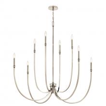  52699PN - Foyer Chandelier 8Lt