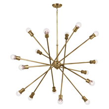  52537NBR - Chandelier 16Lt