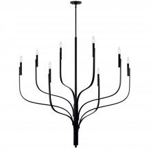  52675BK - Chandelier 8Lt