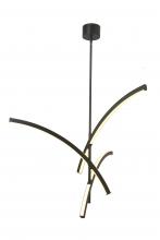  10012PN-MB-Archer - Bowed LED Pendant