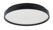  30052FM-BL-Tambourine - 13" Low Profile Flushmount with Soft Uplight