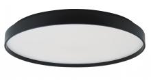  30054FM-BL-Tambourine - 19" Low Profile Flushmount with Soft Uplight