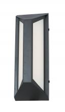  50086ODW-MB-Trix - Wet Location Angled Side Light Wall Fixture