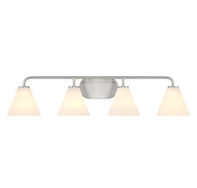  8-2988-4-SN - Blair 4-Light Bathroom Vanity Light in Satin Nickel