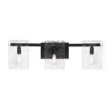  8-8204-3-BK - Genry 3-Light Bathroom Vanity Light in Matte Black