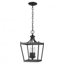  IN11132BK - Kennedy 3-Light Matte Black Chandelier