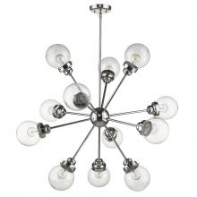  IN21225PN - Portsmith 12-Light Polished Nickel Chandelier