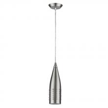  IN31158SN - Prism Indoor 1-Light Pendant W/Metal Shade In Satin Nickel