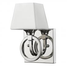  IN41300PN - Josephine Indoor 1-Light Sconce W/Glass Shade In Polished Nickel