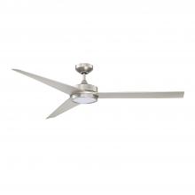  AC21560-SN - TRICEPTOR 60 in. LED Satin Nickel DC motor Ceiling Fan