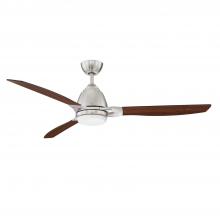  AC21852-SN - ERIS 52 in. LED Satin Nickel Ceiling Fan