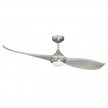  AC22252-SN - DEUCE 52 in. LED Satin Nickel DC motor Ceiling Fan