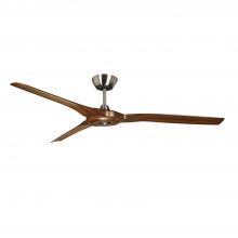  AC23360-SN/WN - RADICAL 60 in. Satin Nickel DC Motor Ceiling Fan