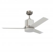  AC24144-WH/SN - TRINITY 44 in. White & Satin Nickel Ceiling Fan