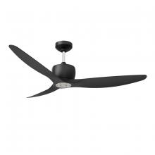  AC30452-BLK/SN - ELEMONT 52 in. Matte Black & Satin Nickel Ceiling Fan