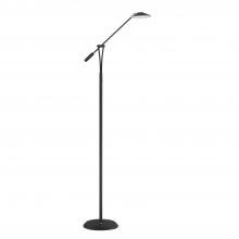  FL5015-BLK/SN - LAHOYA Black & Satin Nickel Floor Lamp