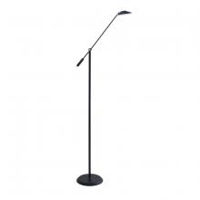  FL6001-BLK/CH - SIRINO Black & Chrome Floor Lamp