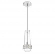  PF108-CH - CLOE 1-Light Chrome Pendant