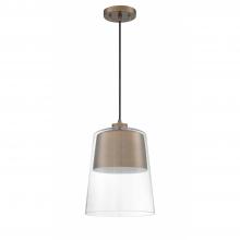  PF137-BRS - CALADON 1-Light Brass Pendant