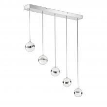  PF145-5LBR-CH - MYSTYKE 5-Light Chrome LED Bar