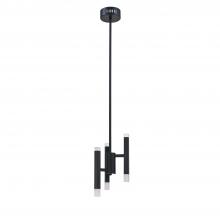  PF205-6LPE-BLK - VERTICALS 6-Light LED Pendant