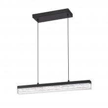  PF208-BLK - BLACK ICE 24" LED Pendant