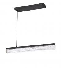  PF209-BLK - BLACK ICE 32" LED Pendant