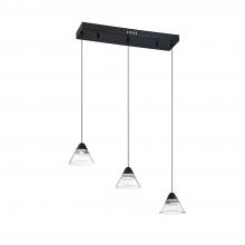  PF213-3LBR-BLK - GEO 3-Light Black LED Bar