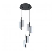  PF321-9LPA-BLK - PHAEDRA 9-Light LED Pendant Pan