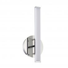  PF7913WLO-CH - STRAIT-UP series 13 inch LED Chrome Wall Sconce with Outward light direction