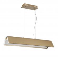  PF9636-OCB/CH - ULTIMOR 40 Watt Oilcan Brass Integrated LED Pendant Bar