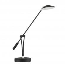  PTL5015-BLK/SN - LAHOYA Black & Satin Nickel Desk Lamp