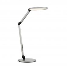  PTL5019-SV/BLK - LUMENS Silver & Black Desk Lamp