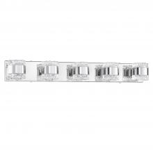  VF1000-5L-CH - BAZIL 5-Light Chrome Vanity Light