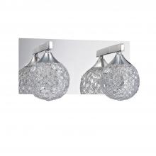  VF4000-2L-CH - SOLARO 2-Light Chrome Vanity Light