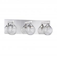  VF4100-3L-CH - FYBRA 3-Light Chrome Vanity Light