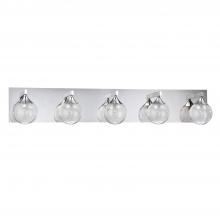  VF4100-5L-CH - FYBRA 5-Light Chrome Vanity Light