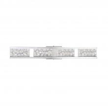  VF9904-6CH - CALLAVIO 4-Light-LED Chrome Vanity Light with Glass style #6