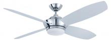  AC18652-PN - Zeta 52 in. Polished Nickel Ceiling Fan