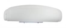  VF3300-3L-CH - MISSY series 3-Light Curved Frost Glass Bath Light