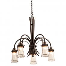  2915AC - Dover 5 Light Chandelier in Antique Copper