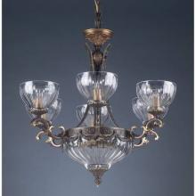  55436RB-1 - Roman Bronze Warsaw 8 Light Chandelier