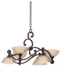  6496AC - Arroyo 6 Light Chandelier in Antique Copper