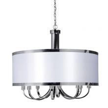  SC438-WH - Artcraft - Madison 8-Light Chandelier