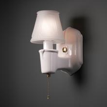  CER-7150-CKC-NCKL - CHATEAU SINGLE-ARM W/ CLIP-ON GLASS SHADE