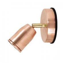  DL-22CWMALNL-WBR - Single Alluminum Wall Mount Bullet